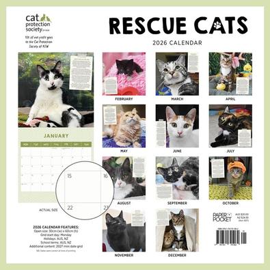 2026 Rescue Cats Calendar - isubscribe.com.au