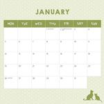 2026 Rescue Cats Calendar alternate 2
