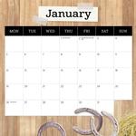 2026 The Love Of A Horse Calendar alternate 2