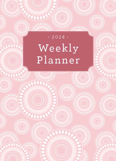 2025 Weekly Planner Diary cover