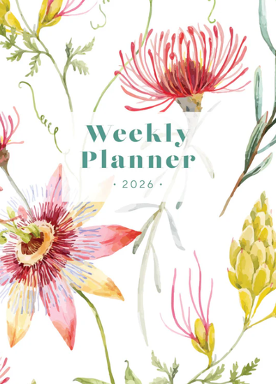 2026 Weekly Planner Diary cover