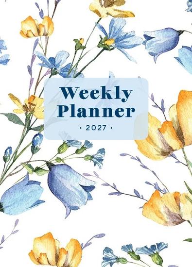 2027 Weekly Planner Diary cover