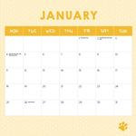 2027 Cat Naps Calendar alternate 2