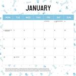 2027 Schnauzers Calendar alternate 2