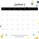 2026 Illustrated Dogs Calendar alternate 2