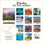 2026 Wonders of the World Calendar alternate 1