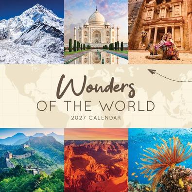 2027 Wonders of the World Calendar cover