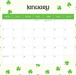 2026 Ireland Calendar alternate 2