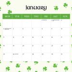 2027 Ireland Calendar alternate 2
