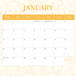 2026 Flower Arrangements Calendar alternate 2
