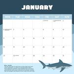 2027 Sharks Calendar alternate 2