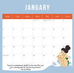 2026 Cliff Diving Calendar alternate 2