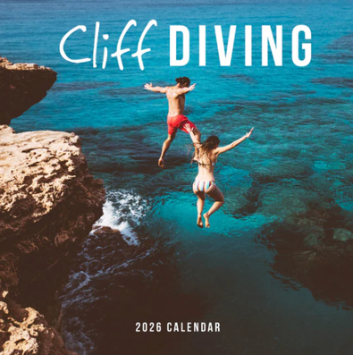 2026 Cliff Diving Calendar cover