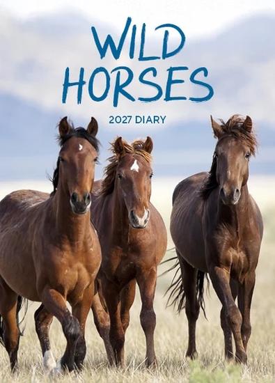 2027 Wild Horses Diary cover