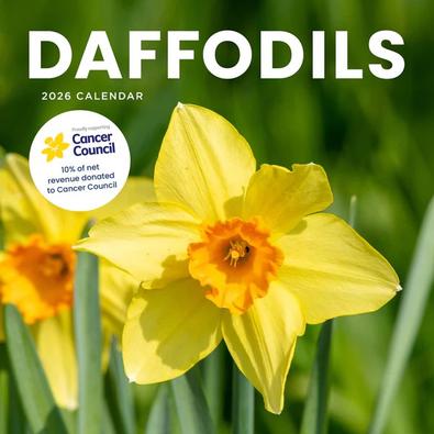 2026 Daffodils Cancer Council Calendar cover