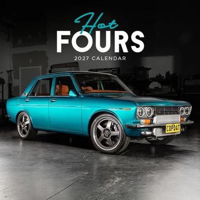 2027 Hot Fours Calendar cover