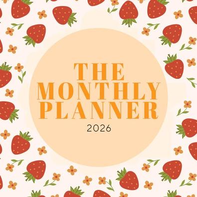 2026 The Monthly Planner Calendar cover