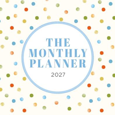 2027 The Monthly Planner Calendar cover