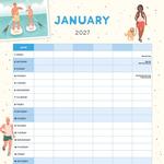 2027 Family Planner Calendar alternate 3