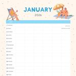 2026 My Family Planner Calendar alternate 3