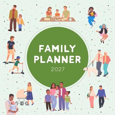 2027 Family Planner Calendar cover