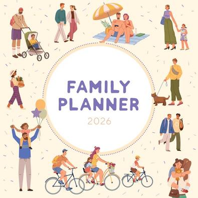 2026 My Family Planner Calendar cover