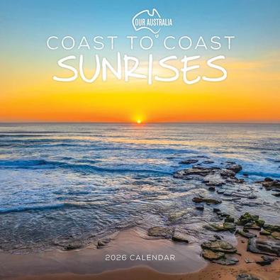 2026 Our Australia Coast to Coast Sunrises Calenda cover