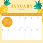 2026 Big Dates Australia's Biggest Things Calendar alternate 3