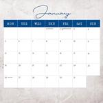 2026 19th Century England Calendar alternate 2