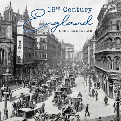 2026 19th Century England Calendar cover
