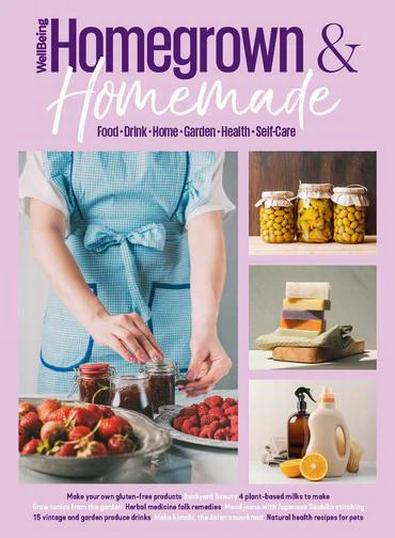 WellBeing Homegrown and Homemade #3 cover