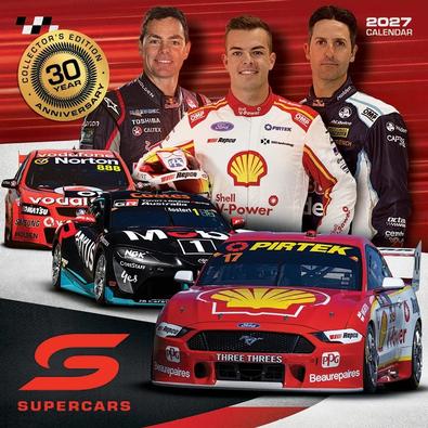 2027 V8 Supercars Calendar cover