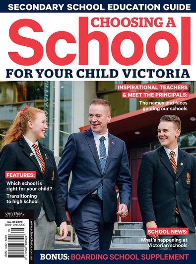 Choosing A School For Your Child VIC #33 magazine cover
