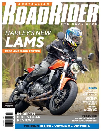 Australian Road Rider magazine cover