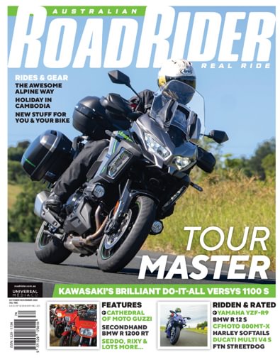 Australian Road Rider magazine cover