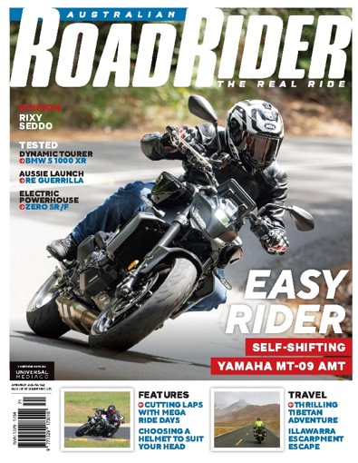 Australian Road Rider magazine cover
