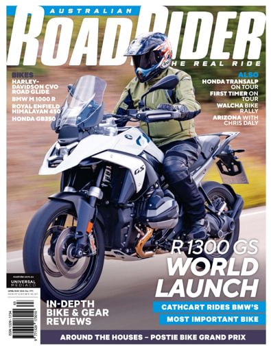 Australian Road Rider magazine cover