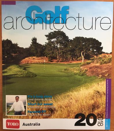 Golf Architecture 20 magazine cover