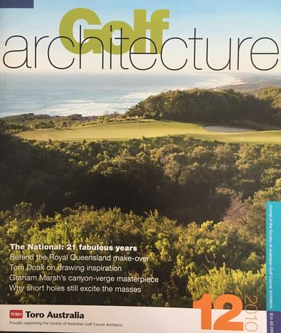 Golf Architecture 12 magazine cover