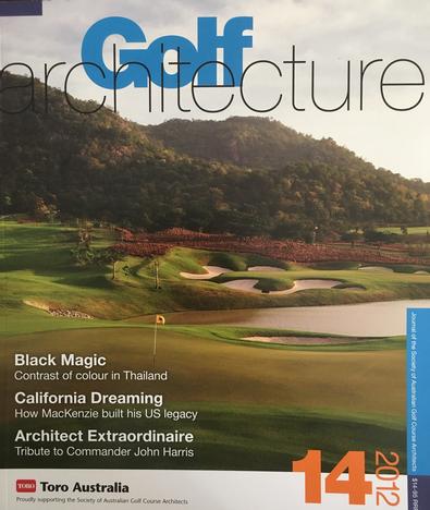 Golf Architecture 14 magazine cover