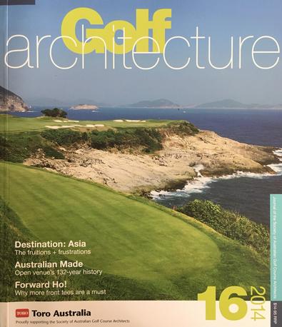 Golf Architecture 16 magazine cover