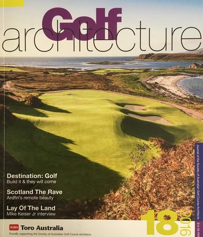 Golf Architecture 18 magazine cover