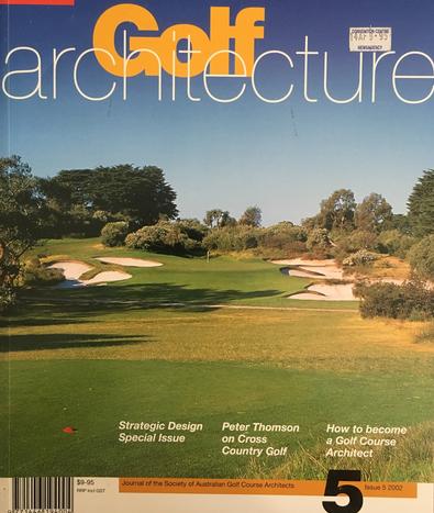 Golf Architecture 5 magazine cover
