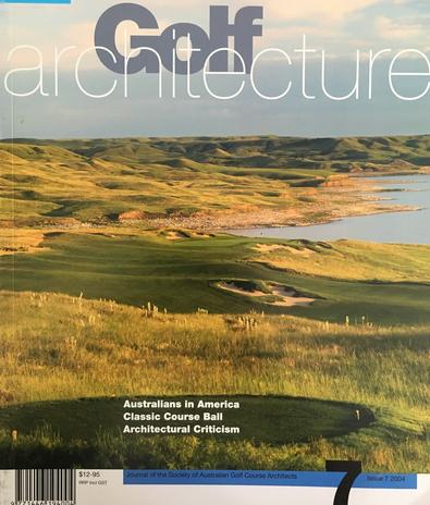 Golf Architecture 7 magazine cover
