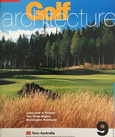 Golf Architecture 9 magazine cover