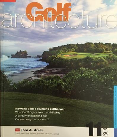 Golf Architecture 11 magazine cover
