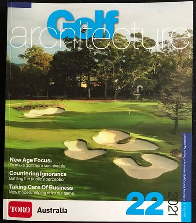 Golf Architecture magazine cover