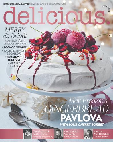 delicious. magazine cover
