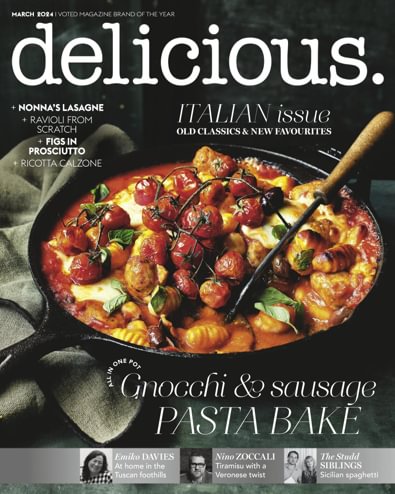 delicious. magazine cover