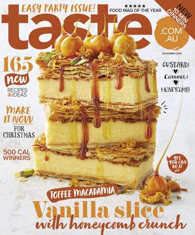 Taste.com.au magazine cover